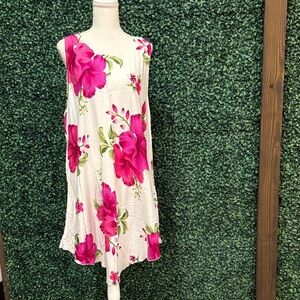 Hawaii Floral Sleeveless Dress